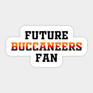 Future Buccaneers Fan Sticker